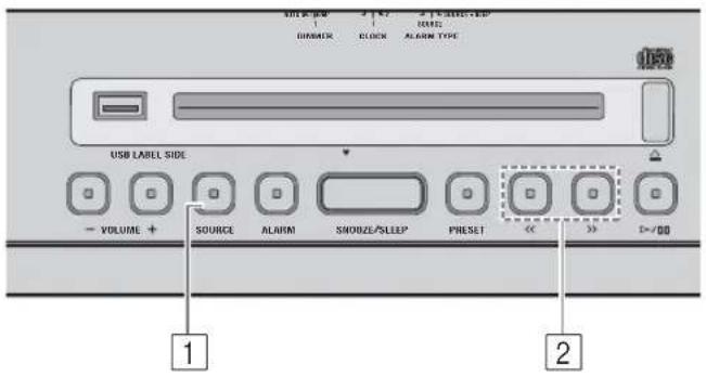 YAMAHA Restio ISX803D - Auswahlen des FM-Senders - 1