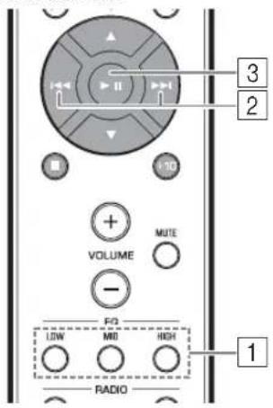 YAMAHA Restio ISX803D - CONTROL DEL TONO (SOLO MANDO A DISTANCIA) - 1