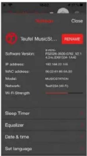 Teufel MusicStation - Avec mot de passe (wpa/wpa2): - 5