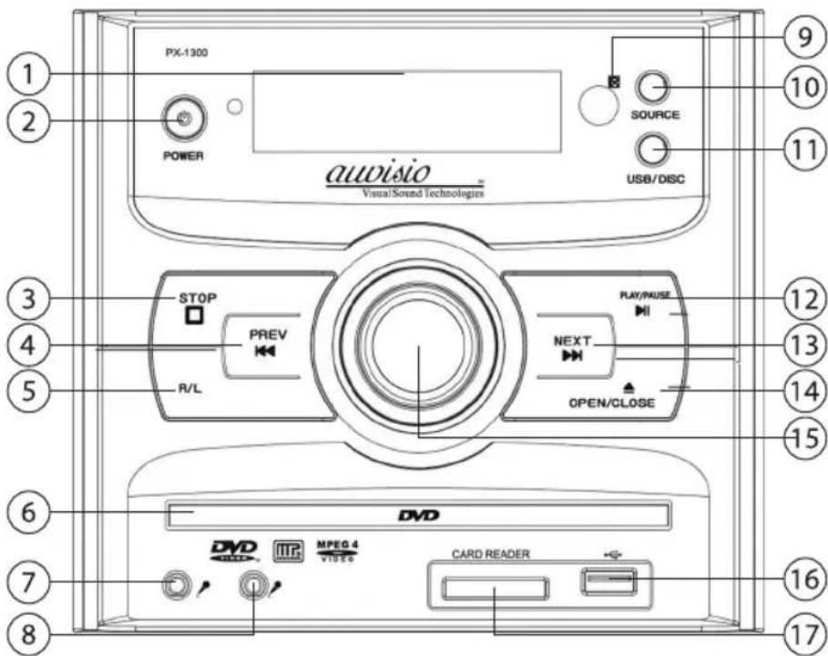 AUVISIO MHX540.DVD - DeScrIPtIon DU ProDUIt - 1