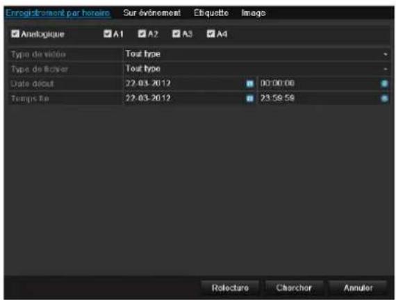 ABUS TVVR45021 - Enregistrement par hora - 1