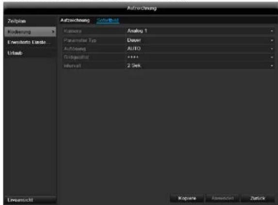 ABUS TVVR45021 - ZAKLADKA Zapis - 2
