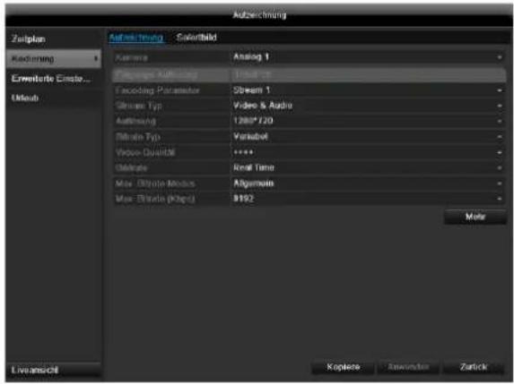 ABUS TVVR45021 - Kodierung - 1
