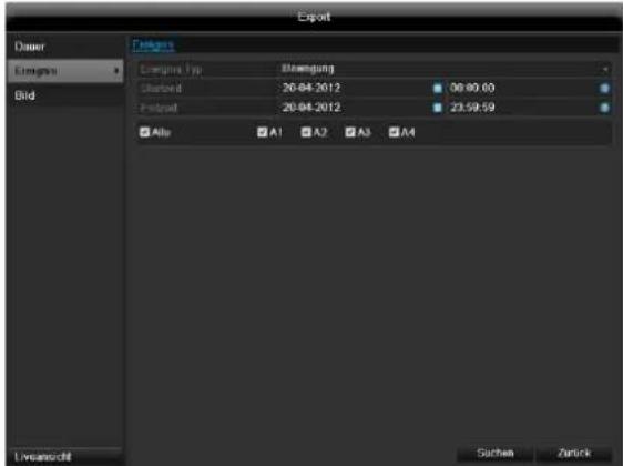 ABUS TVVR45021 - Ereignis (Ereignistyp, Bewegung) - 1