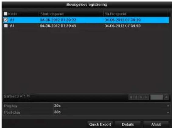 ABUS TVVR45021 - Hændelse (hændelsestype,Bevægelsesregistering') - 2