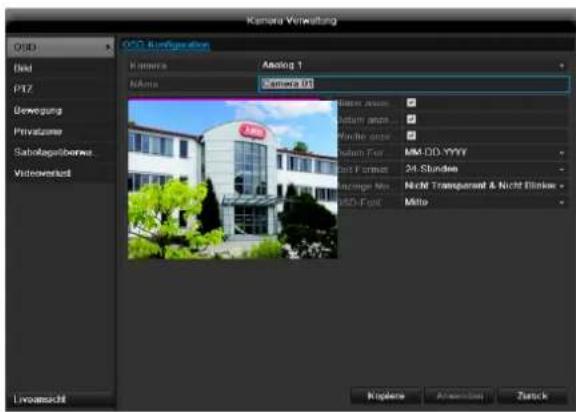 ABUS TVVR45021 - OSD - 1