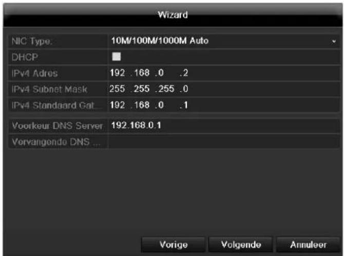 ABUS TVVR45021 - Netwerkinstellungen - 1