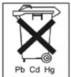 ABUS TVVR45021 - Important information on disposing of batteries - 1