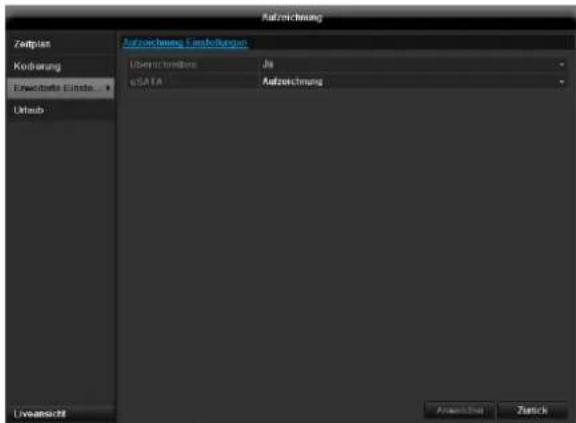 ABUS TVVR45021 - Zaawansowane ustawenia (tylko TVVR45021) - 1