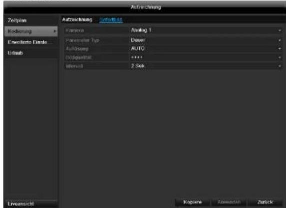 ABUS TVVR45021 - Kodierung - 2