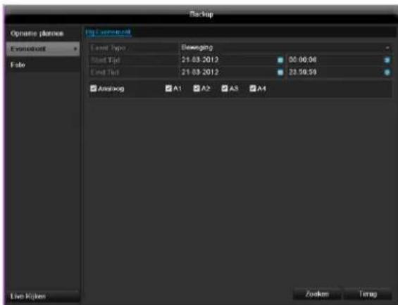 ABUS TVVR45021 - Evenement (gebeurtenistype „Beweging”) - 1
