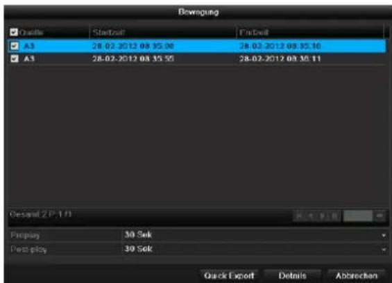 ABUS TVVR45021 - Ereignis (Ereignistyp, Bewegung) - 2