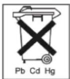 ABUS TVVR60021 - Important information on disposing of batteries - 1