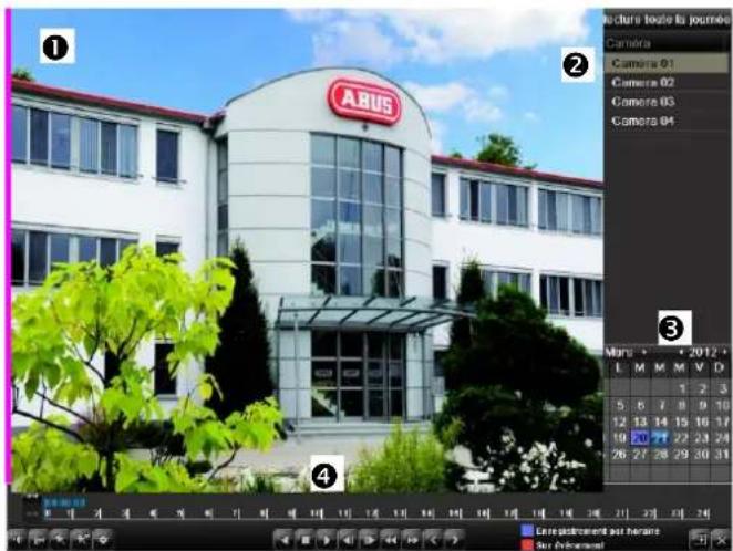 ABUS TVVR60021 - L'écran de visualisation - 1