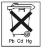 ABUS TVVR60021 - Ważna informacja o utylizacji baterii - 1