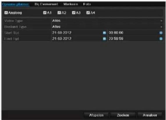 ABUS TVVR60021 - Opname plannen - 1