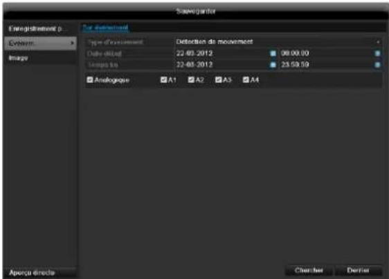 ABUS TVVR60021 - Événement (type d'événement « Détection de mouvement ») - 1
