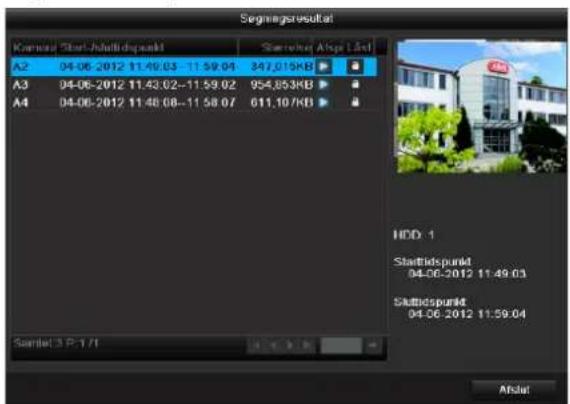 ABUS TVVR60011 - Afspilning - 2