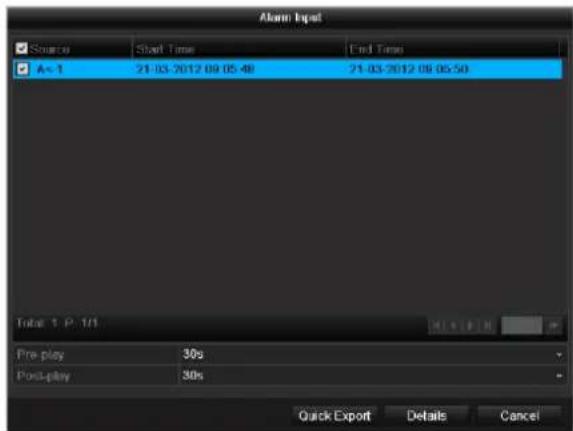 ABUS TVVR60011 - Event (event type 'Motion') - 2