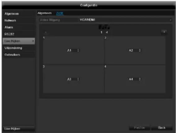 ABUS TVVR60011 - Camera-uitgang instellen - 1