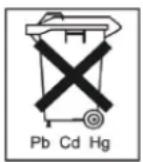 ABUS TVVR60011 - Vigtigt henvisning vedr. bortskaffelse af batterier - 1