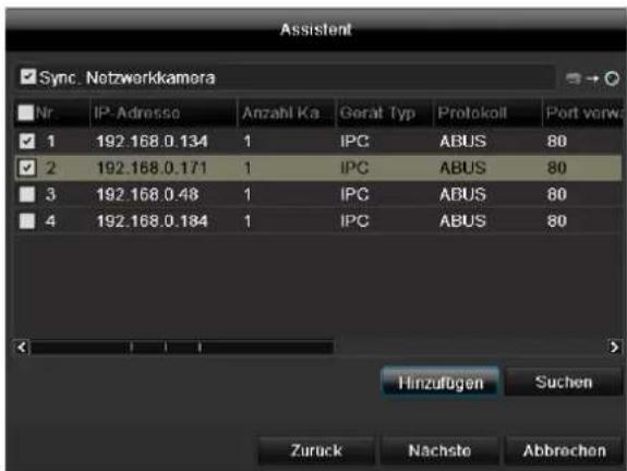 ABUS TVVR60011 - Indstilling af netværkskameraer - 1