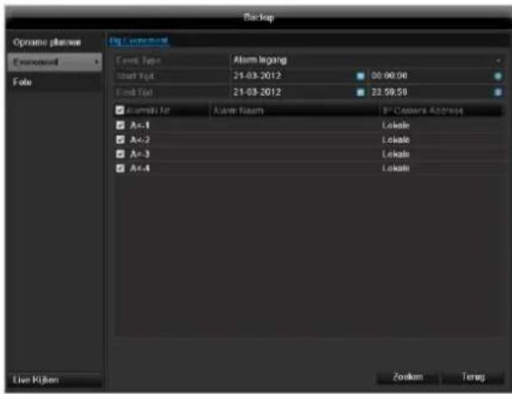 ABUS TVVR60011 - Evenement (gebeurtenistype „Alarm in-gang“) - 1
