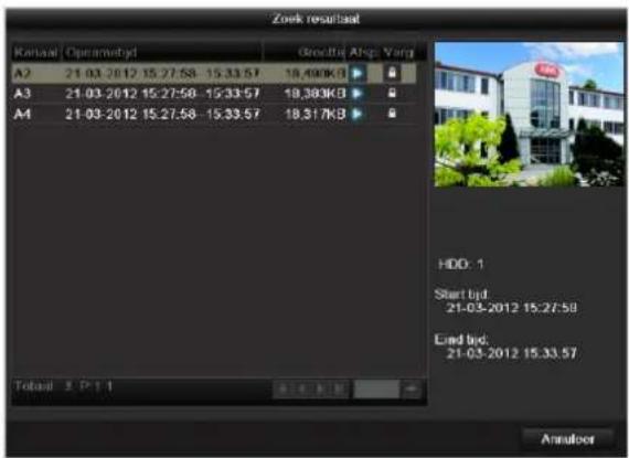 ABUS TVVR60011 - Opname plannen - 2