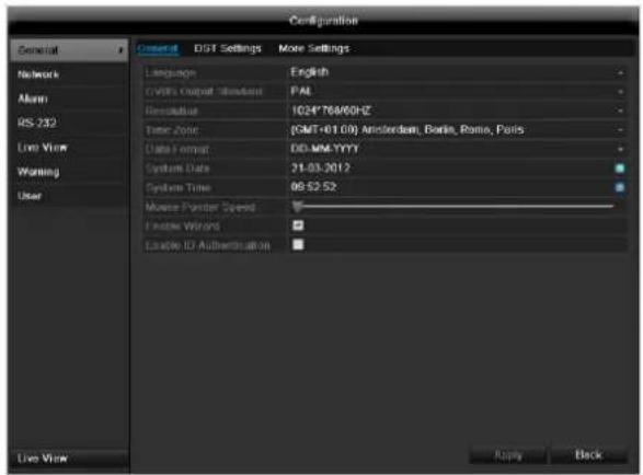 ABUS TVVR41220 - Configuration - 1