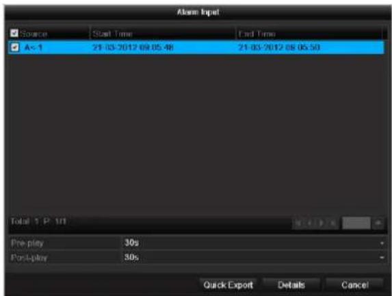 ABUS TVVR41220 - Event (event type 'Motion') - 2