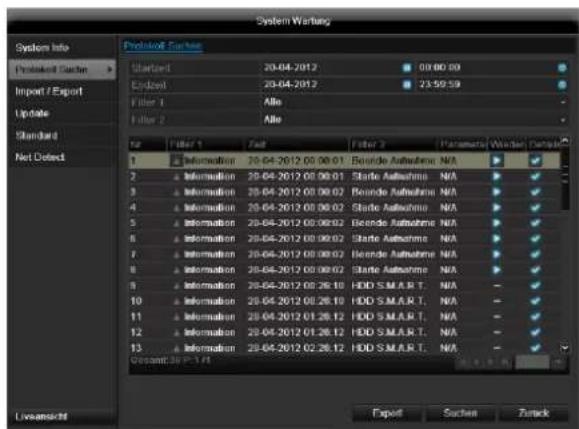 ABUS TVVR41220 - Протокол - 1