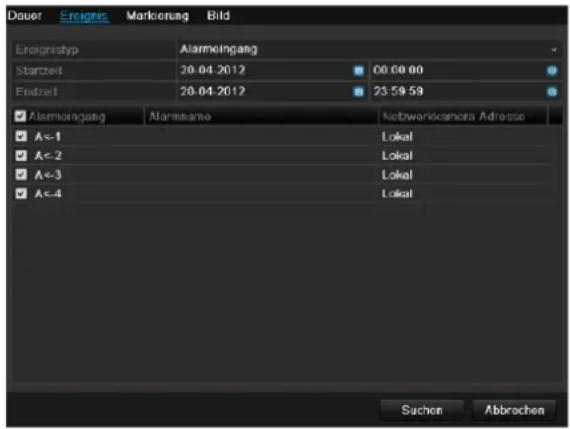 ABUS TVVR41220 - Ereignis - 1