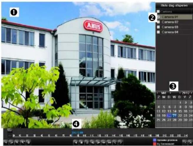 ABUS TVVR41220 - Het weergavescherm - 1