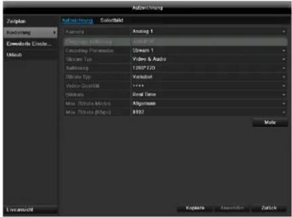ABUS TVVR41220 - ZAKŁADKA Zapis - 1