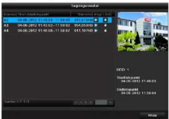 ABUS TVVR41220 - Afspilning - 2