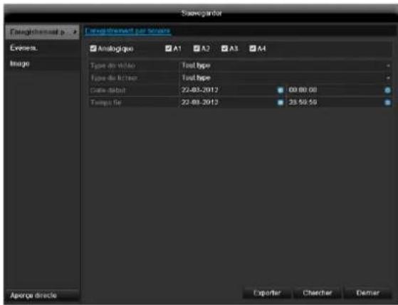 ABUS TVVR41220 - Enregistrement par horaire - 1