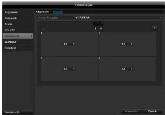 ABUS TVVR41220 - Kameraausgang einstellen - 1