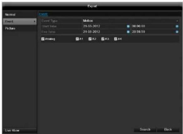 ABUS TVVR41220 - Event (event type 'Motion') - 1