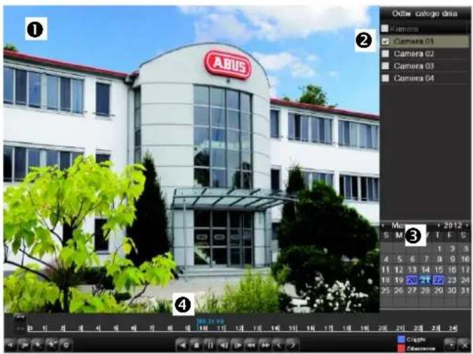 ABUS TVVR41220 - Ekran odtwarzania - 1