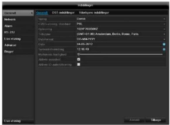 ABUS TVVR41220 - Konfigurering - 1