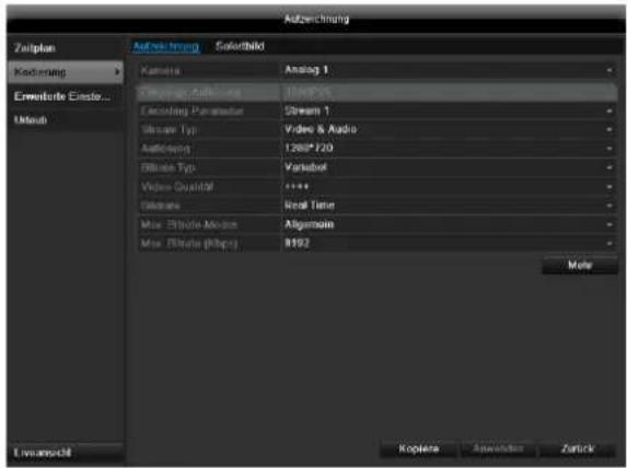 ABUS TVVR41220 - TAB Aufzeichnung - 1