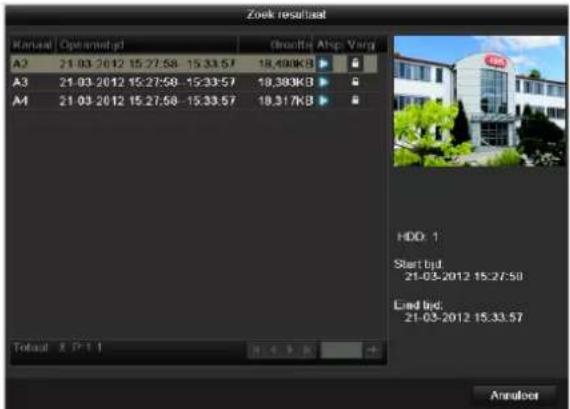 ABUS TVVR41220 - Afspelen - 2