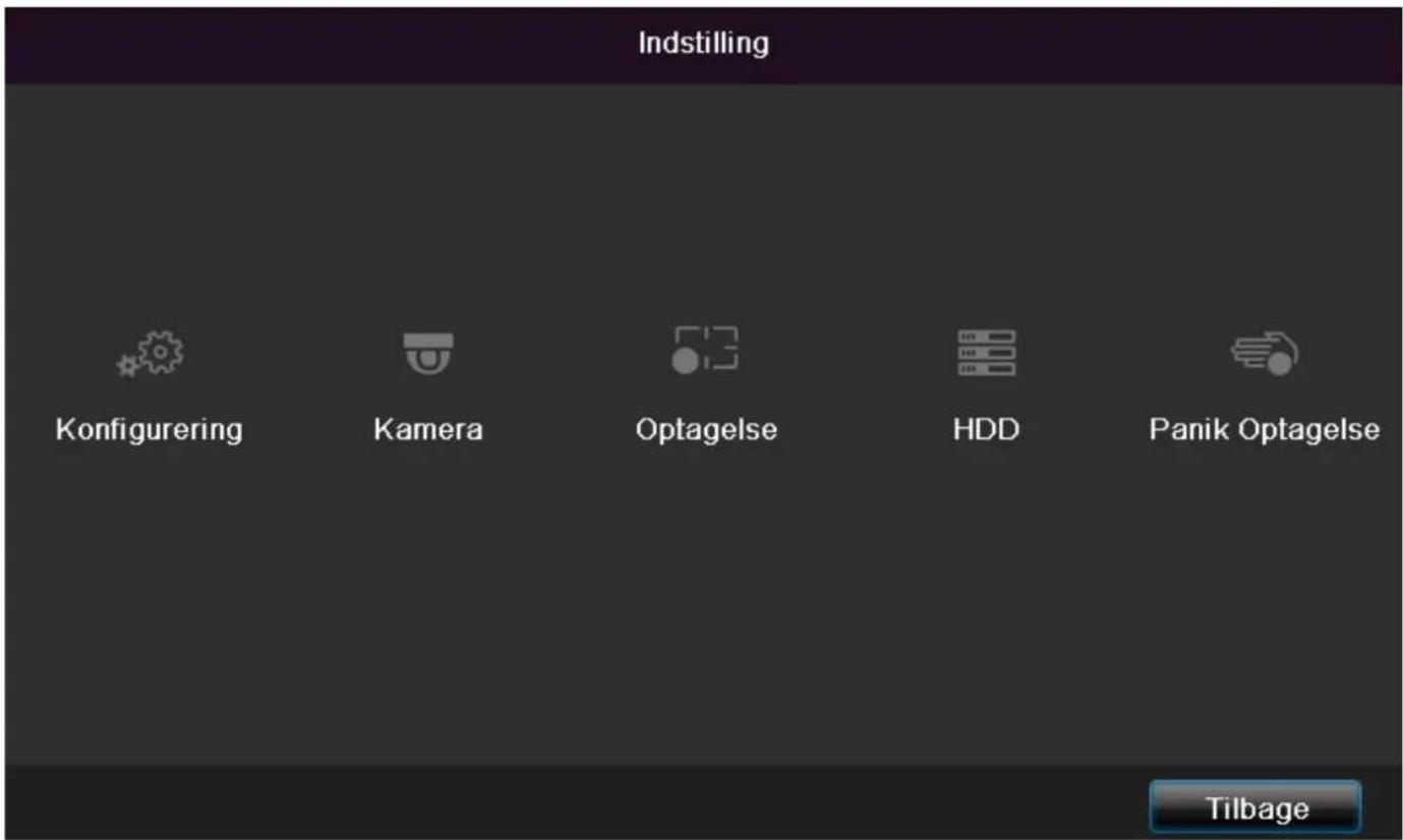 ABUS TVVR41220 - Indstillinger - 1