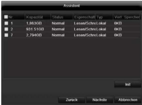 ABUS TVVR41220 - Festplattenverwaltung - 1