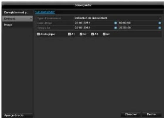 ABUS TVVR41220 - Événement (type d'événement « Détection de mouvement ») - 1