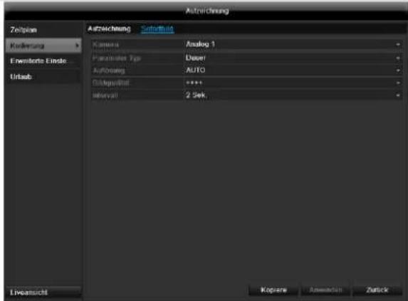 ABUS TVVR41220 - TAB Aufzeichnung - 2