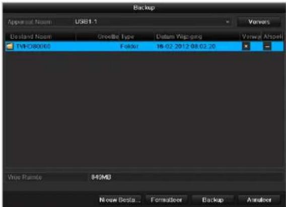 ABUS TVHD80100 - Opname plannen - 3
