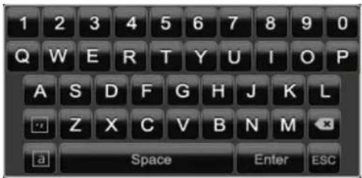 ABUS TVHD80100 - Bildschirmtastatur - 1