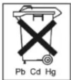 ABUS TVHD80100 - Important information on disposing of batteries - 1