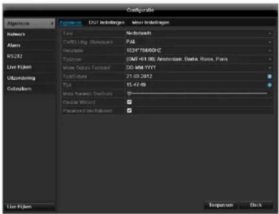 ABUS TVVR45030 - System Configuratie - 1